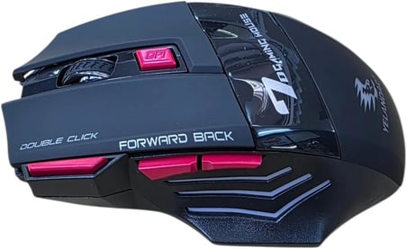 Kablosuz, Şarj Edilebilir 7 Tuşlu Oyuncu Bilgisayar Faresi (Q1) - Kablosuz Mouse, Q1 Gaming Mouse
