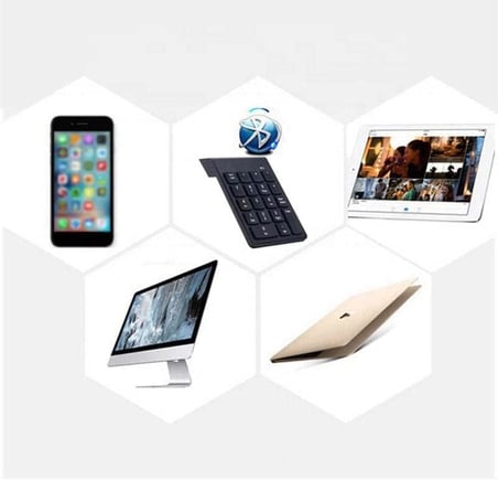 TR-59 Süper İnce Kablosuz Keypad Klavye NumLock Numped