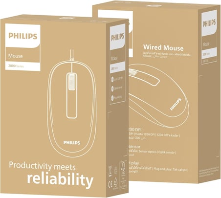 SPK7238 USB Kablolu 1200DPI 3 Tuşlu Optik Mouse Mavi