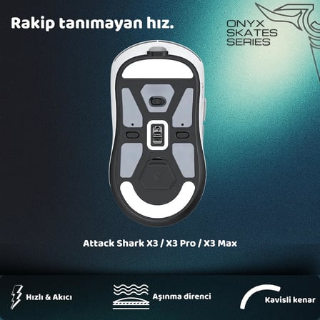 Klasse Onyx Mouse Skate (Attack Shark X3 / X3 PRO / X3MAX)