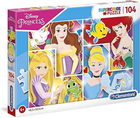 Clementoni 27146 Puzzle 104 Parça Disney Princess