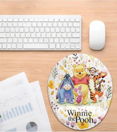 Winnie The Pooh ve Arkadaşları Bilek Destekli Mouse Pad