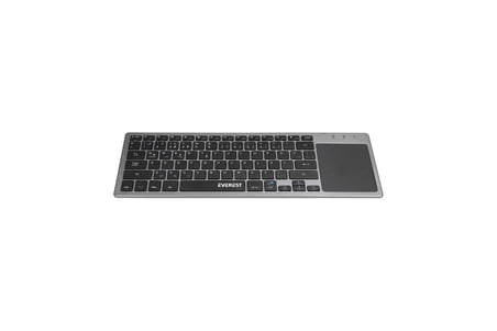 EKW-61 Bluetooth+ 2.4Ghz ToucPad Mouse Q Mac/Win/Android/Ios Uyumlu Kablosuz TV Klavye
