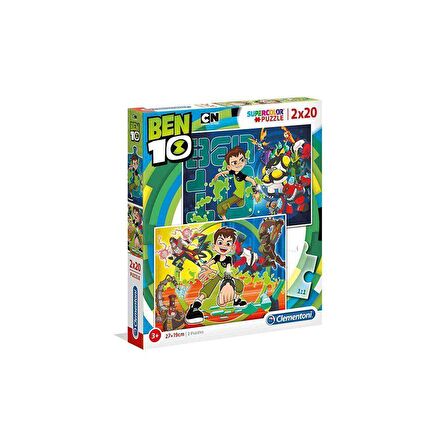 Clementoni Çocuk Şehir / Yapı 2x20 Parça Yetişkin Puzzle