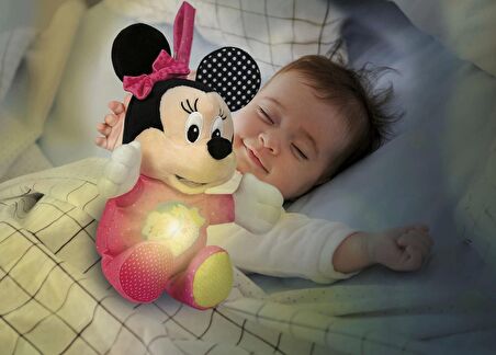 Disney Baby Minnie Işıklı Peluş Uyku Arkadaşı