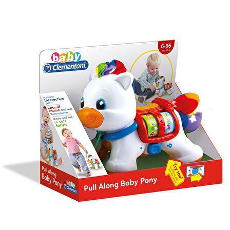 Clementoni Baby Çek Çek Pony