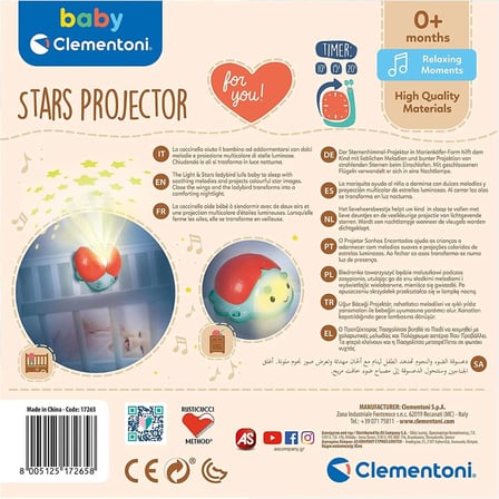 Clementoni Baby Projektör Uğur Böceği