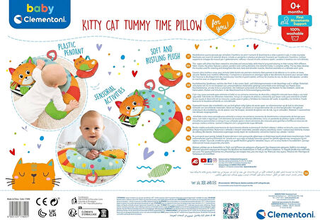 Clementoni Baby Kıtty Cat Tumy Tıme Pıllow 17800