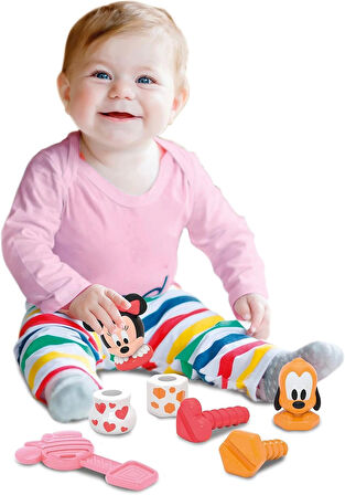 Clementoni Disney Baby Bebek Minnie Bul-Tak Oyuncak Seti 17842