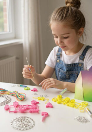 Crazy Chic My Multicolour Pendants Takı Yapım Seti - Renkli Kolye Tasarım Oyunu