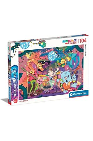 104 Parça Brilliant Puzzle - Magic Band 20177