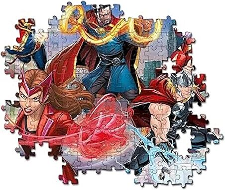 Clementoni 104 Parça Glitter Puzzle  Avengers 20347