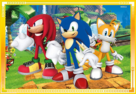 Clementoni 21522 Sonic Puzzle