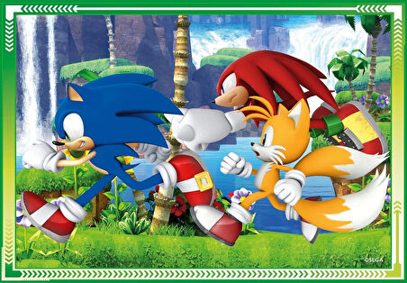 Clementoni 21522 Sonic Puzzle