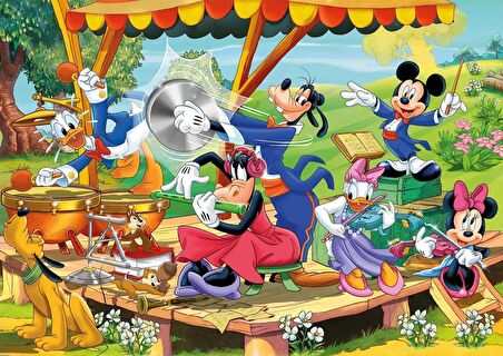 Clementoni- 2x60 Parça Puzzle  Mickey and Friends 21620