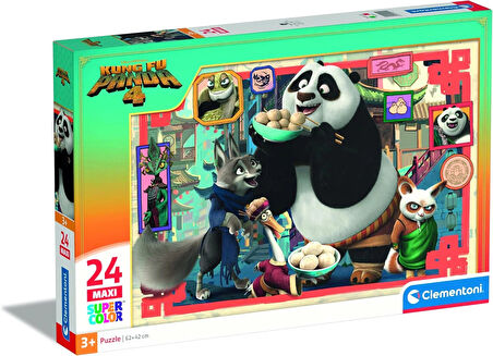 Clementoni 24 Maxi Parça Puzzle Kung Fu Panda
