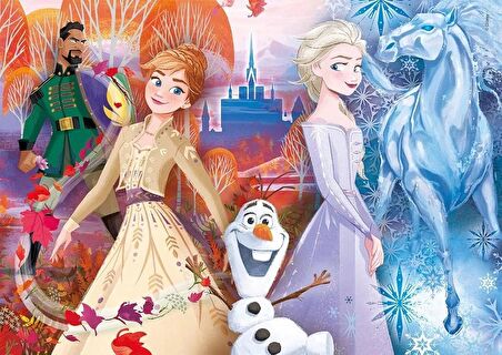 Clementoni 24759 Yapboz Disney Frozen 2, 2x20 Parça