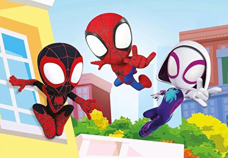 Clementoni 24794 Supercolor Marvel Spidey and His Amazing Friends-2 20 parça yapboz