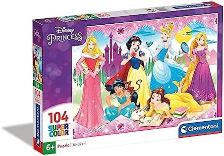 Clementoni  104 Parça Puzzle  Princess  1