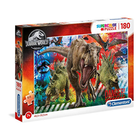 Clementoni 180 Parça Puzzle Jurrasic World - 29106