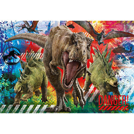 Clementoni 180 Parça Puzzle Jurrasic World - 29106