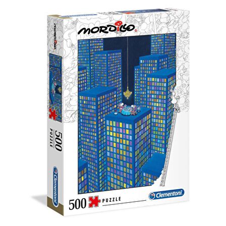 Clementoni Şehir / Yapı 500 Parça Yetişkin Puzzle
