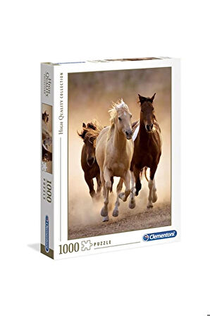 Clementoni Running Horses  1000 Parça Puzzle