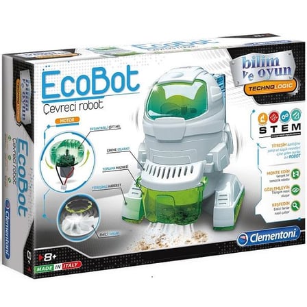 Clementoni Robotik Laboratuvarı Ecobot Lisanslı Orjinal Ürün