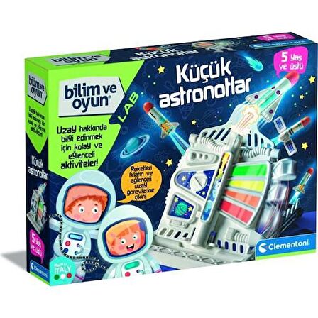 Clementoni - Bilim ve Oyun - Küçük Astronotlar Lisanslı Ürün