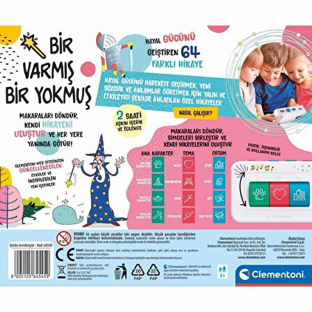 Clementoni Tech Toys Hikayeci Bir Zamanlar 64545 Lisanslı Ürün
