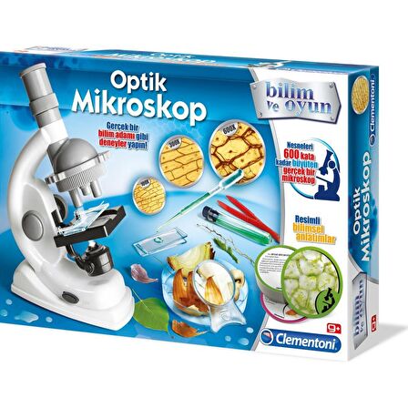 Deney Seti - Optik Mikroskop Clementoni Lisanslı Ürün 64551