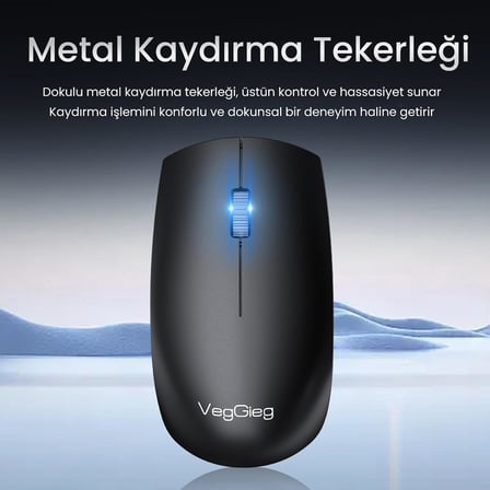 G700 Kablosuz Mouse 2.4GHz Nano Usb Alıcı 3 Tuşlu Pilli Optik Mouse