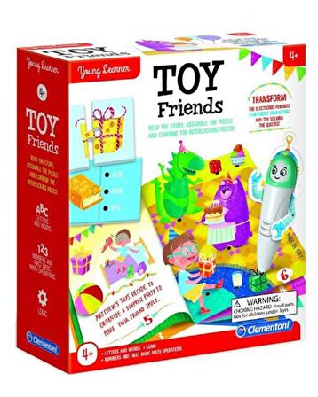 Clementoni Young Learner Oyuncak Arkadaşlar 75045