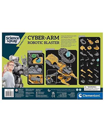 Clementoni Cyber Arm Robotik Eldiven Püskürtücü 75086