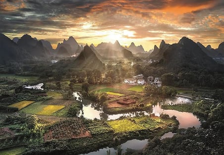 Clementoni 1000 Parça Puzzle View Of China