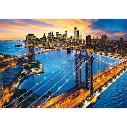 Clementoni 1000 Parça Puzzle New York 80412