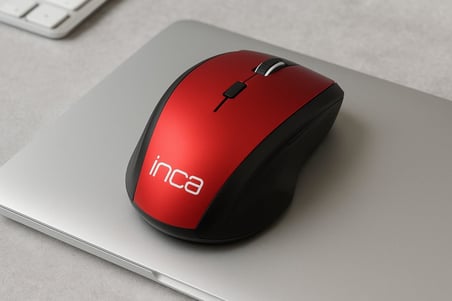 Inca Iwm-500Glk Nano Laser Kablosuz Mouse, 2.4Ghz 800-1600Dpi