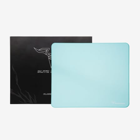 Klasse Blitz Speed Series 480x400x4 mm E-Sports Gaming Oyuncu Mouse Pad (Sky Blue)