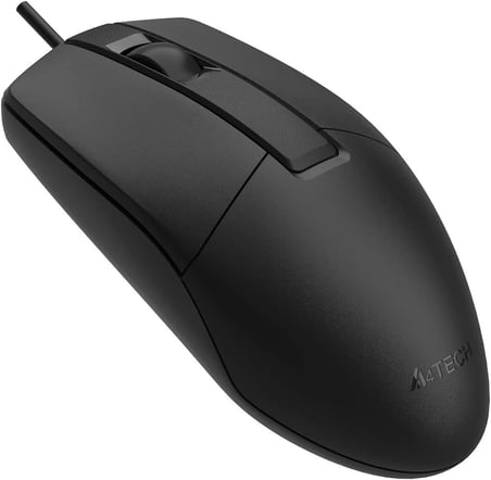 A4 Tech OP-330 USB V-Track Mouse, 1200 dpi, Siyah
