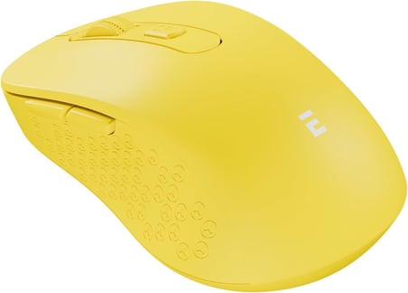 SM-BT08 Usb 2in1 Bluetooth ve 2.4GHz Uzun Menzilli Kablosuz Mouse (SARI)