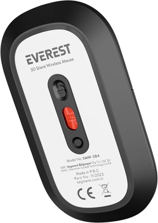 Everest SMW-384 Usb Siyah 2.4Ghz Kablosuz Mouse