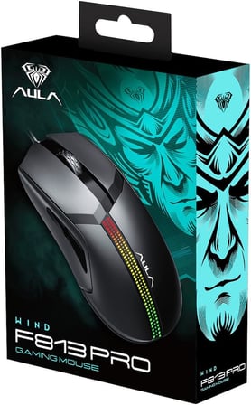 F813Pro 12400DPI RGB Optik Gaming Oyuncu Mouse