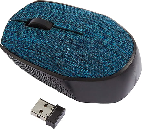 KM-218 Usb Mavi 2.4Ghz Kumaş Yüzey Kablosuz Mouse