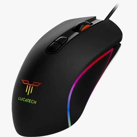 Macro Pro Gaming Mouse 7 Tuşlu Ayarlanabilir Oyuncu Mouse RGB Işıklı