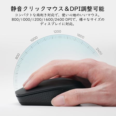 MT560 MULTI-MODE WIRELESS MOUSE BLACK