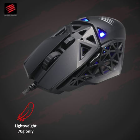 MM04DCINBL000-0 kablolu oyun faresi optik ergonomik siyah