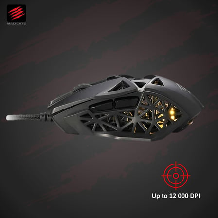 MM04DCINBL000-0 kablolu oyun faresi optik ergonomik siyah