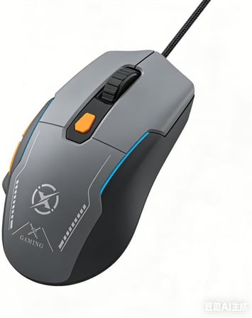 M14 RGB Oyuncu Mouse | 7600 DPI, 6 Tuşlu, 65g Hafif Kablolu USB Ergonomik Gaming Mouse Siyah