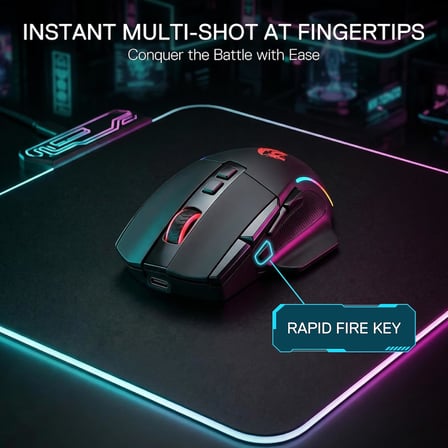 Vıper M925 26000DPI,PAW3395,1000Hz Anket Hızı Kablosuz Oyuncu Mouse