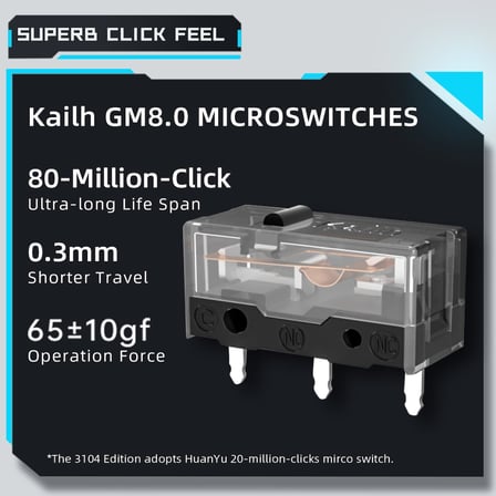 Şarj Edilebilir Kablosuz Oyun Faresi, 26.000 DPI, PAW3395 Sensör, Ultra Hafif, 6 Programlanabilir Düğme, RGB Aydınlatma, Uzun Pil Ömrü, PC/Mac için Kablosuz Oyun Faresi